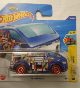 Hotwheels - 2024 - Mainline - THE VANSTER - HW Art Cars - 35/250 - 3/10 - Blue with various graphics