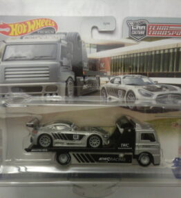 Hotwheels - 2021 - Premium - Car Culture - Team Transport - ''16 MERCEDES AMG GT3 - FLEET STREET - # 48 - Silver