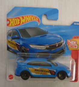 Hotwheels - 2025 - Mainline - 2018 HONDA CIVIC TYPE R - 123/250 - 3/10 - Blue