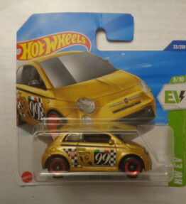 Hotwheels - 2024 - Mainline - FIAT 500e - HW EV - 33/250 - 3/10 - Gold