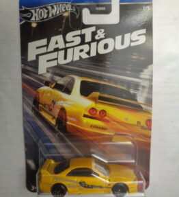 Hotwheels - 2024 - Fast & Furious - NISSAN SKYLINE GT-R (BCNR33) - 1/5 - Yellow