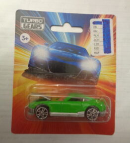 Turbo Gears - Collectible Car - GREEN SPORTS CAR DIECAST - Our ref. # 31
