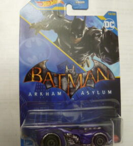 Hotwheels - 2021 - DC - BATMAN ARKHAM ASYLUM BATMOBILE - 16/20 - Purple