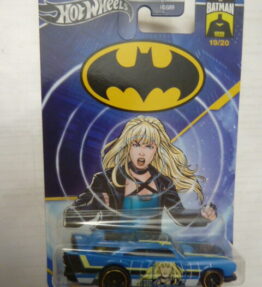 Hotwheels - 2021 - Batman - JACK HAMMER - 19/20 - Stationwagon - Blue with graphics - Metal base