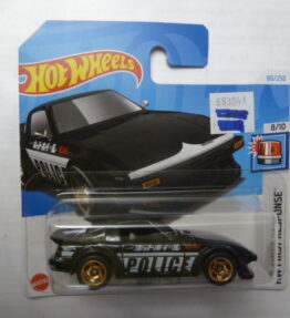 Hotwheels - 2025 - Mainline - MAZDA RX-7 - 80/250 - 8/10 - First Response - Police car - Black