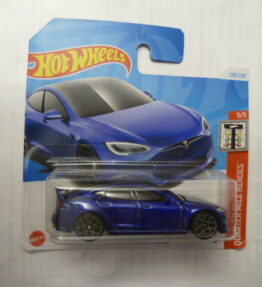 Hotwheels - 2021 - Mainline - TESLA MODEL S PLAID - 238/250 - 5/5 - Blue