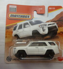 Matchbox - 2024 - Mainline - TOYOTA 4RUNNER - 09/125 - White