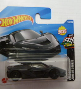 Hotwheels - 2025 - Mainline - McLAREN W1 - Race Day - 142/250 - 6/10 - Grey black