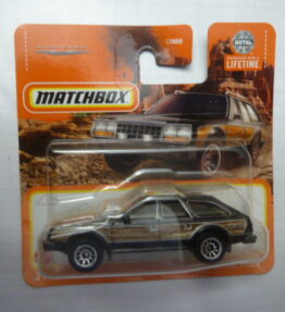 Matchbox - 2023 - Mainline - 1980 AMC EAGLE - 22/100 - Stationwagon - Brown with black top
