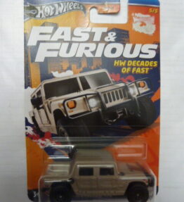 Hotwheels - 2023 - Fast & Furious - Decades of Fast - HUMMER H1 - 5/5 - Desert brown