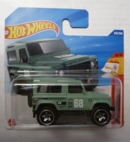 Hotwheels - 2025 - Mainline - LAND ROVER DEFENDER 90 - Then and now - 210/250 - 5/10 - Grey green
