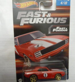 Hotwheels - 2022 - Fast & Furious - '69 CAMARO - Series 3 - 4/10 - Red