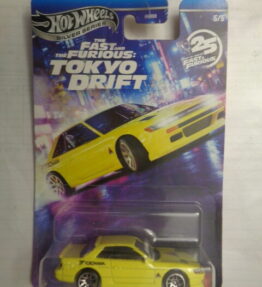Hotwheels - 2025 - Silver Series - The Fast and the Furious - Tokyo Drift - NISSAN SILVIA (S13) - 5/5 - Yellow