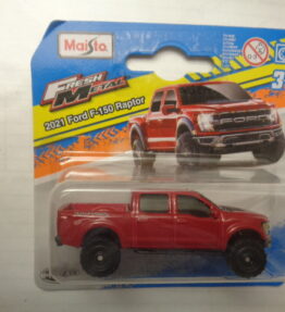 Maisto - 2025 - Fresh Metal - 2021 FORD F-150 RAPTOR - Red
