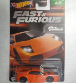 Hotwheels - 2022 - Fast & Furious - The Fate of the Furious - LAMBORGHINI MURCIELAGO - Series 2 - 8/10 - Orange