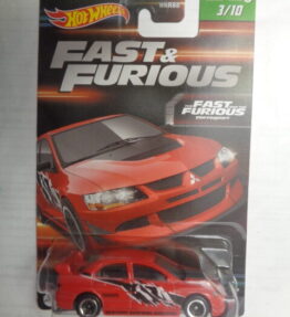 Hotwheels - 2022 - Fast & Furious - The Fast and the Furious Tokyo Drift - MITSUBISHI LANCER EVOLUTION IX - Series 2 - 3/10 - Red