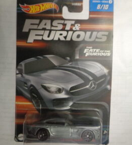 Hotwheels - 2022 - Fast & Furious - The Fate of the Furious - '15 MERCEDES AMG GT - Series 3 - 8/10 - Grey