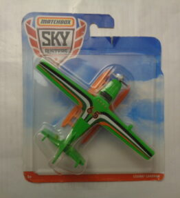 Matchbox - 2018 - Sky Busters - CESSNA CARAVAN - Code # GDY53-JA10 - Green and orange