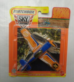 Matchbox - 2023 - Sky Busters - MBX STUNT PLANE II - 08/32 - Blue and orange