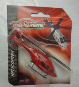Majorette - Helicopter - BELL 429 - Fire Brigade - Red