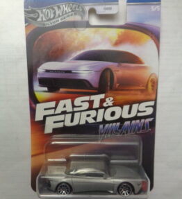 Hotwheels - 2024 - Silver Series - Fast & Furious - Villains - 2022 DELOREAN ALPHAS - 5/5 - Silver with black roof