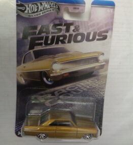 Hotwheels - 2024 - Silver Series - Fast & Furious - 1966 CHEVY NOVA - 4/5 - Golden color
