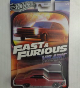 Hotwheels - 2024 - Silver Series - Fast & Furious - Villains - 1966 FORD 427 FAIRLANE - 3/5 - Burgundy red