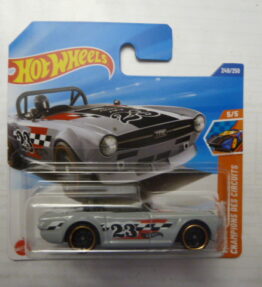Hotwheels - 2025 - Mainline - TRIUMPH TR6 - Track Champs - 249/250 - 5/5 - Coupe - Grey - Treasure Hunt
