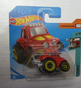 Hotwheels - 2018 - Mainline - '70 VOLKSWAGEN BAJA BUG - Tooned - 126/250 - 3/10 - Red - Metal base