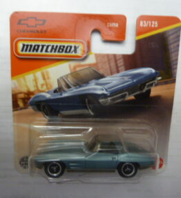 Matchbox - 2024 - Mainline - 1983 CHEVY CORVETTE - 83/125 - Coupe - Teal
