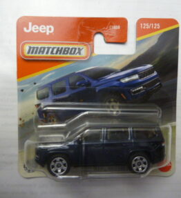 Matchbox - 2024 - Mainline - 2022 JEEP WAGONEER - 125/125 - Dark blue