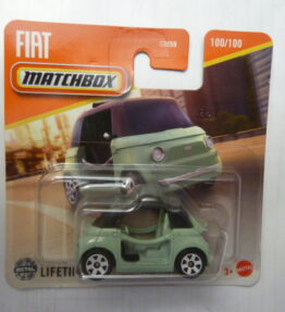 Matchbox - 2024 - Mainline - 2024 FIAT TOPOLINO - 100/100 - Green grey