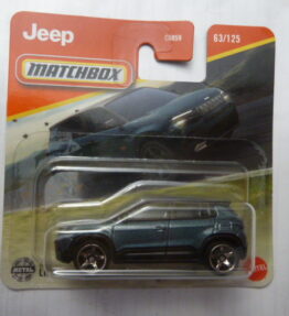 Matchbox - 2024 - Mainline - 2023 JEEP AVENGER - 63/125 - Teal with black roof
