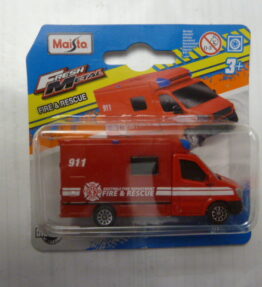 Maisto - Fresh Metal - FIRE & RESCUE - Fire service van - Red