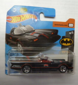 Hotwheels - 2018 - Mainline - TV SERIES BATMOBILE - Batman - 197/250 - 4/5 - Black
