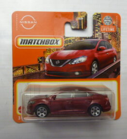 Matchbox - 2023 - Mainline - 2016 NISSAN SENTRA - 9/100 - Burgundy red