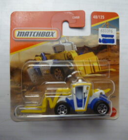 Matchbox - 2024 - Mainline - MBX LOAD LIFTER / CHARGEUSE MBX - 48/125 - Blue, white and yellow