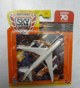 Matchbox - 2023 - Sky Busters - BOEING 747 400 - 17/32 - Matchbox 70 Years Edition - Speedy X-Press - White