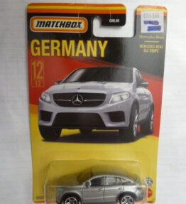 Matchbox - 2022 - Country Editions - Germany - MERCEDES BENZ GLE COUPE - 12/12 - Silver
