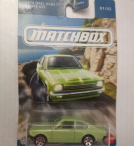 Matchbox - 2025 - Long Cards - OPEL KADETT - 01/05 - Light green and black