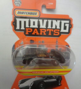 Matchbox - 2022 - Moving Parts - PORSCHE 550 SPYDER - 33/50 - Black