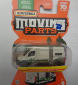Matchbox - 2023 - 70 Years Edition - Moving Parts - MERCEDES BENZ SPRINTER - 6/54 - White