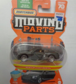 Matchbox - 70 Years Edition - Moving Parts - BENTLEY CONTINENTAL - 1/54 - Black