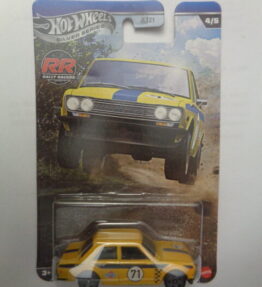 Hotwheels - 2025 - Silver Series - RR Rally Racers - '71 DATSUN 510 - 4/5 - Yellow