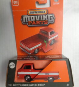 Matchbox - 2024 - Moving Parts - 1961 CHEVY CORVAIR RAMPSIDE PICKUP - 16/50 - Red