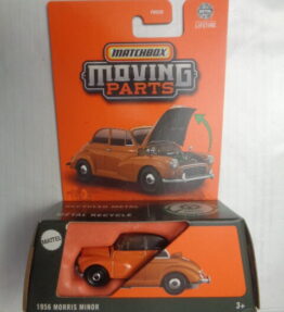 Matchbox - 2024 - Moving Parts - 1956 MORRIS MINOR - Orange