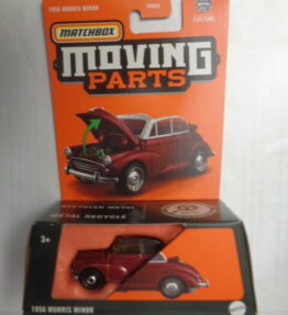 Matchbox - 2023 - Moving Parts - 1956 MORRIS MINOR - Cherry color