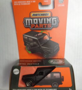 Matchbox - 2024 - Moving Parts - 2024 MERCEDES BENZ G 580 WITH EQ TECHNOLOGY - Jeep - Black