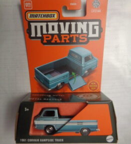 Matchbox - 2023 - Moving Parts - 1961 CORVAIR RAMPSIDE TRUCK - 29/54 - Grey blue