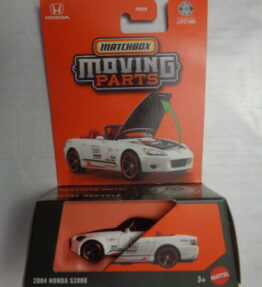 Matchbox - 2025 - Moving Parts - 2004 HONDA S2000 - Cabriolet - White